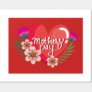 Happy mothers day Posters and Art